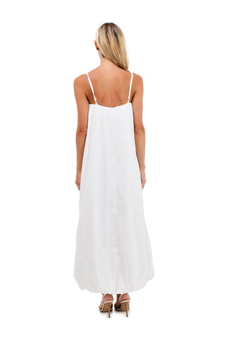 Dress Long Marine Ivory