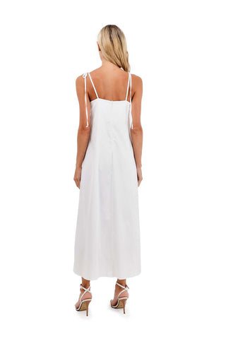 Dress Long Oceanic Ivory