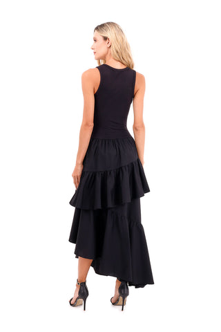Dress Long Fire Black