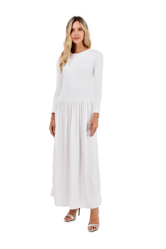 Dress Long Bohemian Ivory