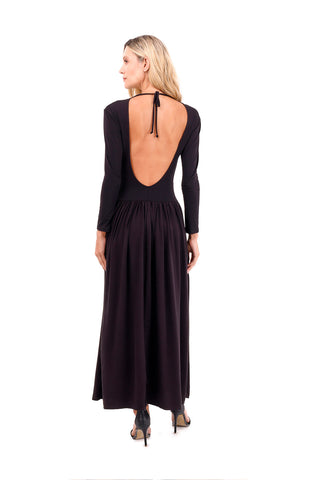 Dress Long Bohemian Black