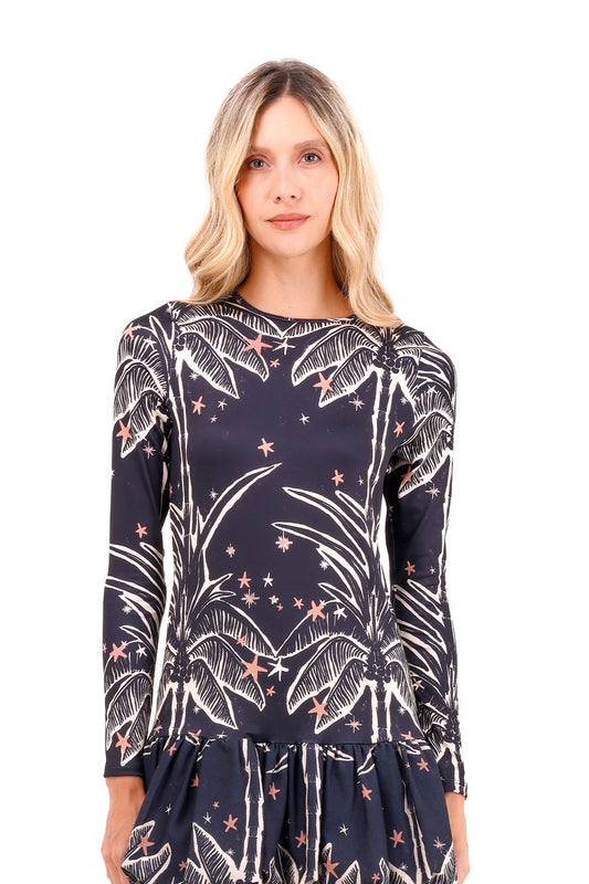 Dress Short Leeward Palms Black