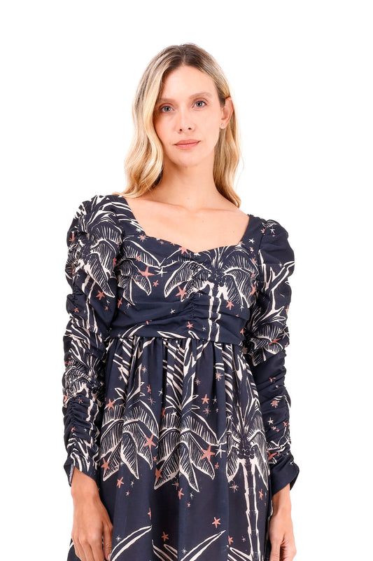 Dress Short Sailing Palms Black