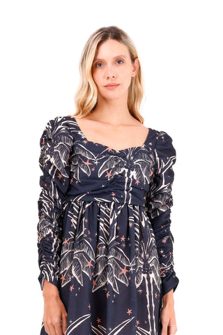 Dress Short Sailing Palms Black