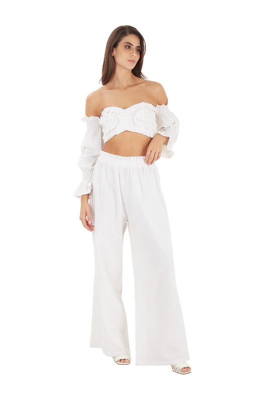 Ivory Adelaide Top for woman