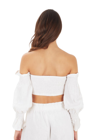 Ivory Adelaide Top for woman