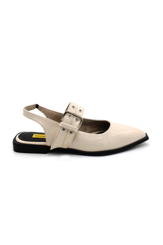 Beige Samantha Flats