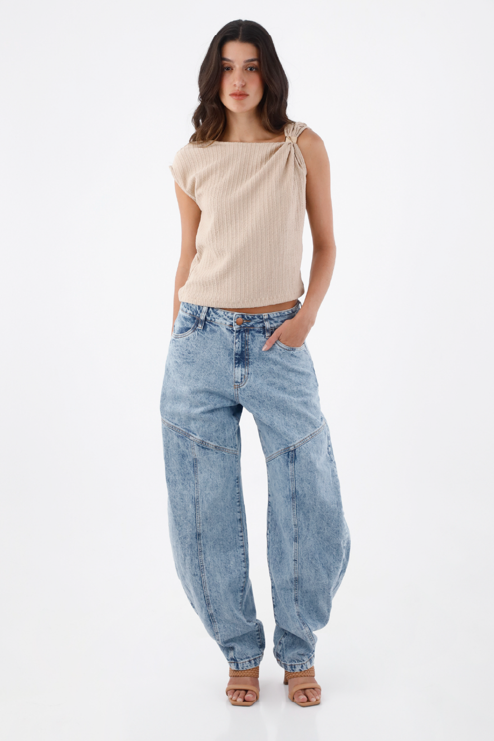 Beige Hanna Top