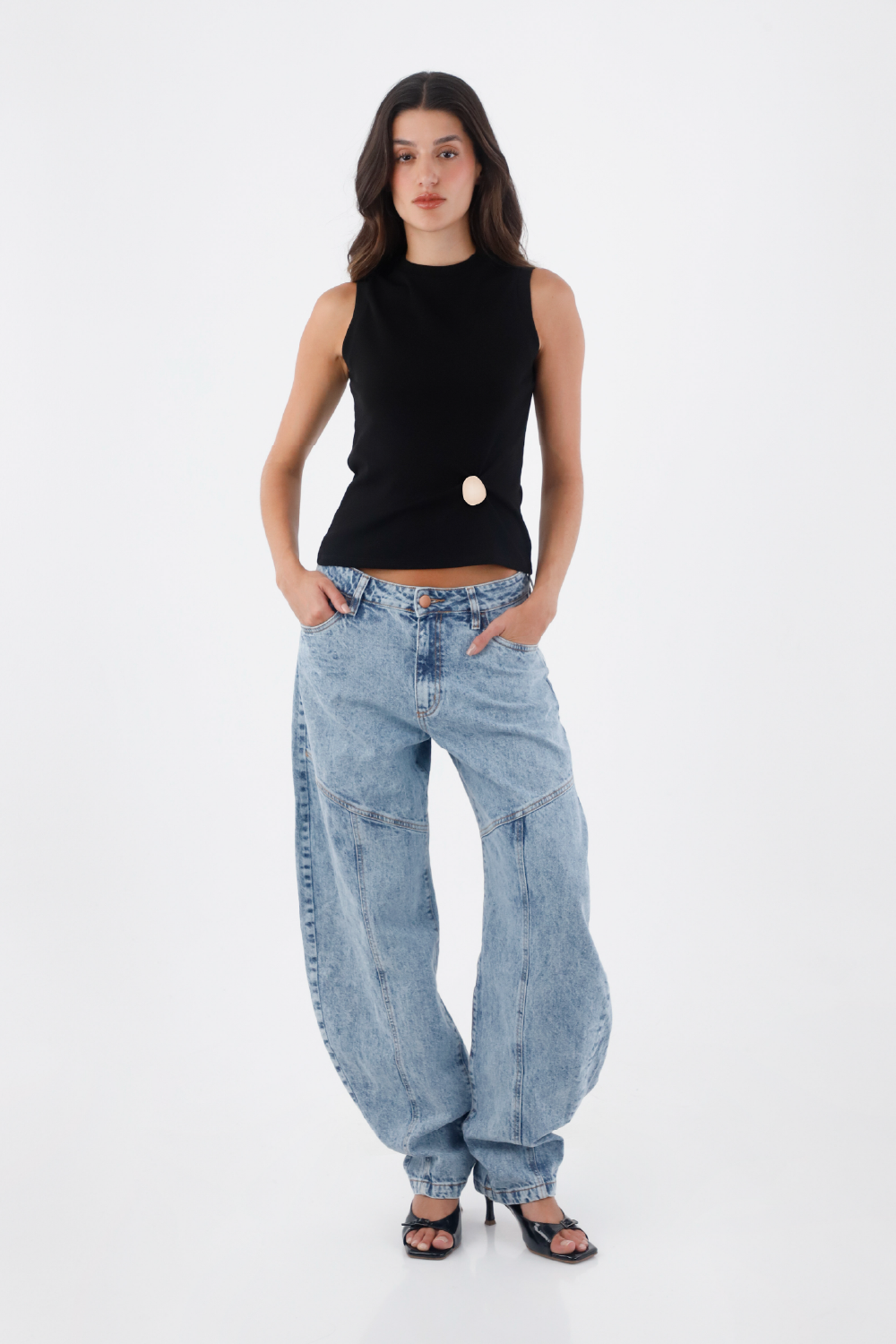 Black Siena Top