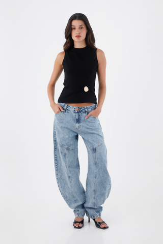 Black Siena Top