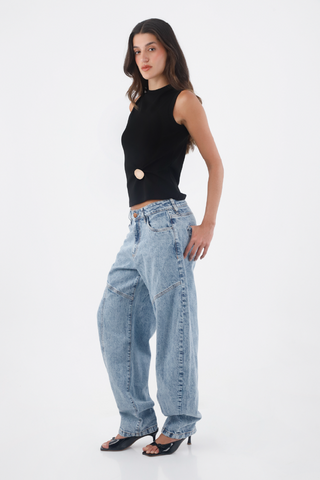 Black Siena Top