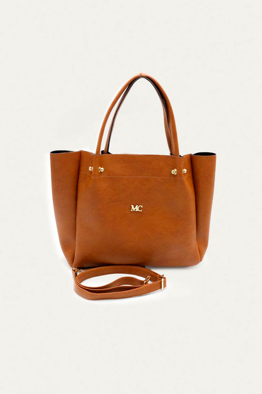 Honey brown Dauphine Satchel for Woman
