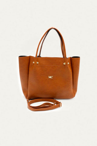 Honey brown Dauphine Satchel for Woman