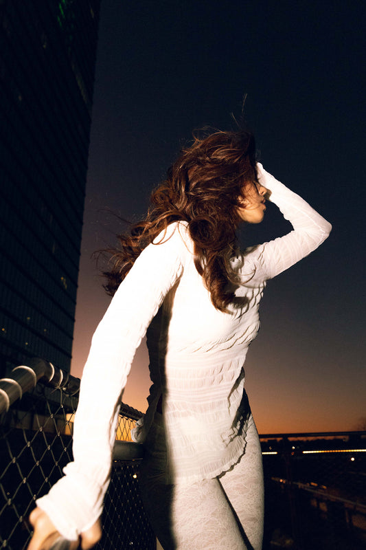 White Cassiopeia Sweater