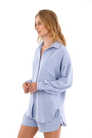 Light Blue Ayden Shirt