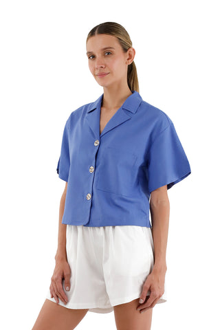 Light Blue Charlize shirt