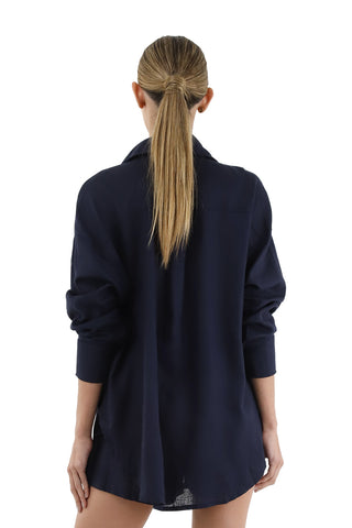 Dark Blue Tiana shirt