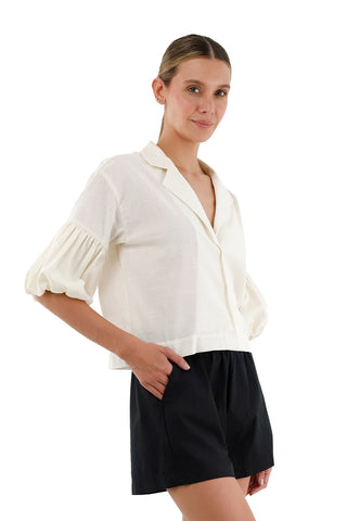 Ivory Daphne Shirt