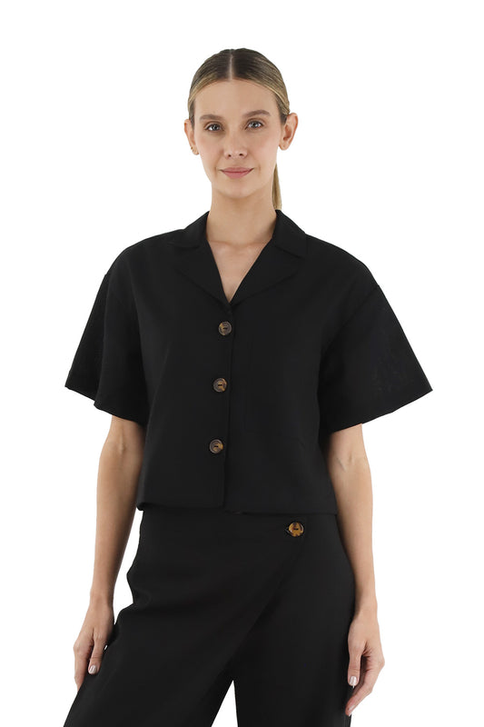 Black Charlize shirt