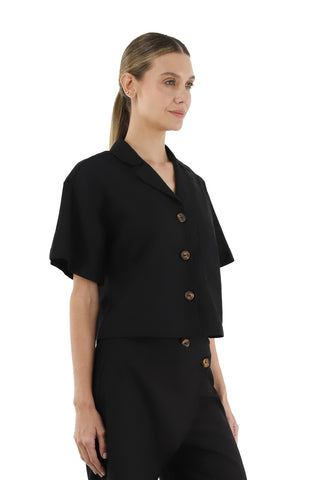 Black Charlize shirt
