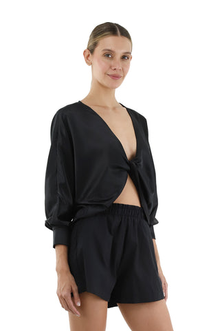 Black Loulou shirt