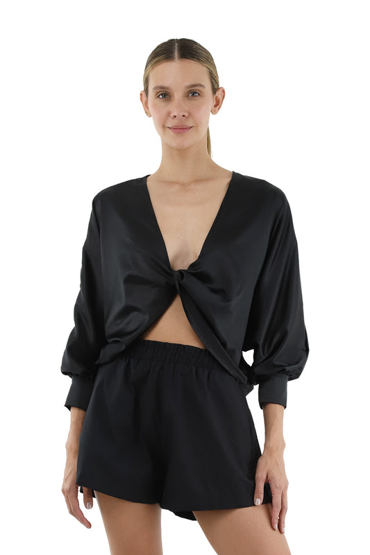 Black Loulou shirt