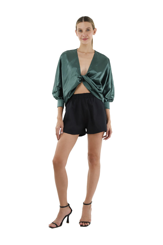 Dark Green Loulou shirt