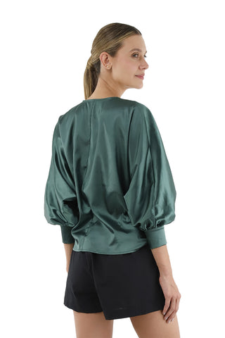 Dark Green Loulou shirt