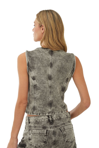 Black Mare Vest for woman