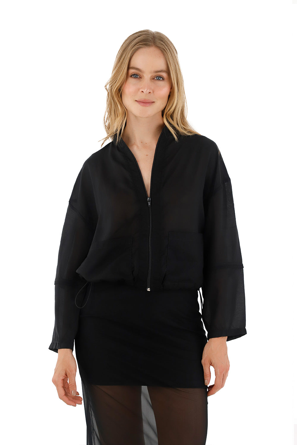 Black Violette Jacket