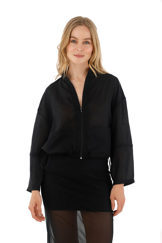 Black Violette Jacket
