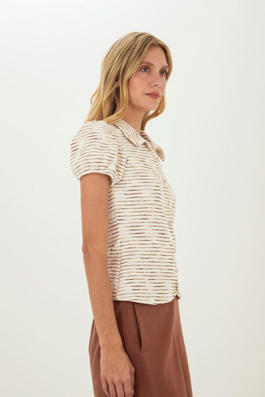 Beige Elise Shirt