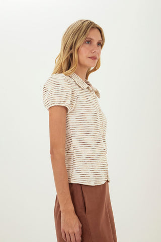 Beige Elise Shirt
