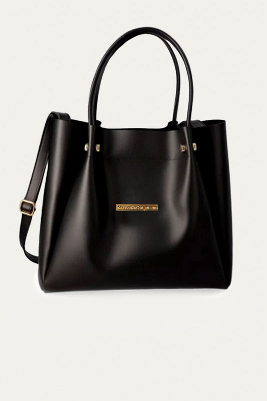 Black Dauphine Satchel for Woman