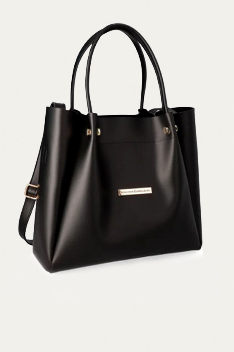 Black Dauphine Satchel for Woman