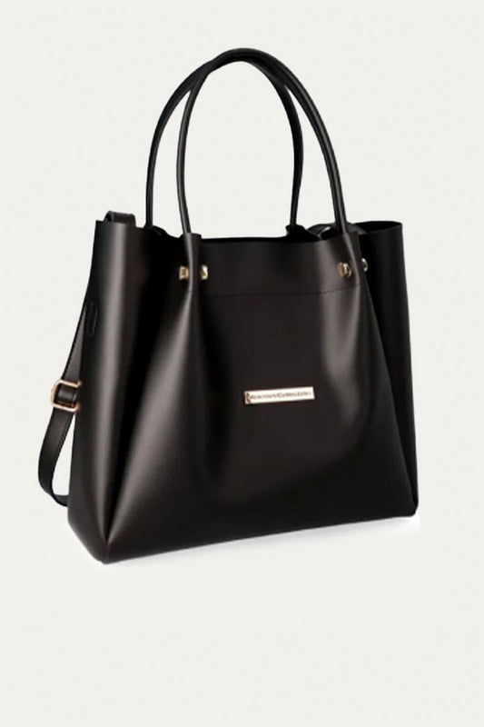 Black Dauphine Satchel for Woman