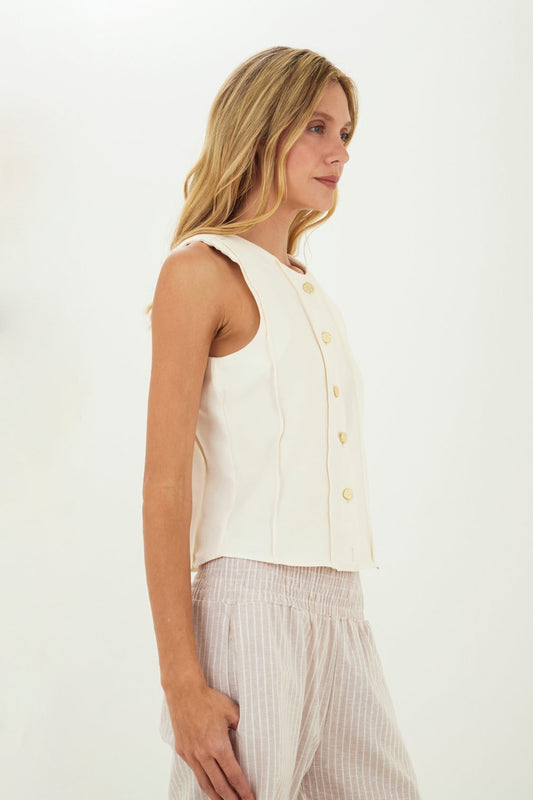 Ivory Liora Vest