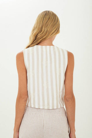 Beige Bianca Vest