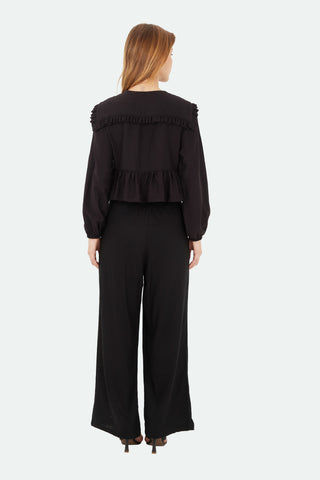 Black Prisma Pants