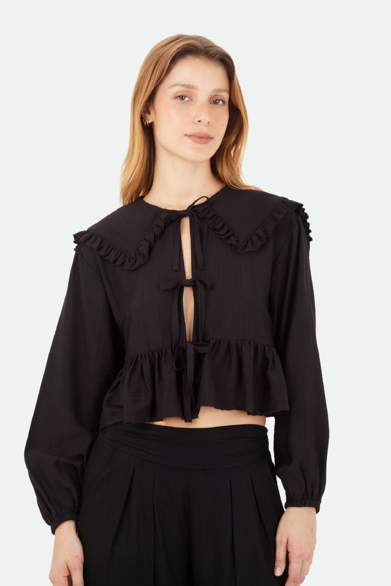 Black Cora Shirt