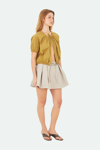 Beige Altea Short Skirt