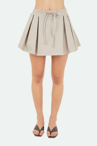 Beige Altea Short Skirt