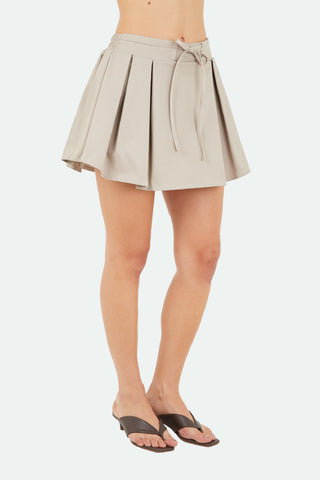 Beige Altea Short Skirt