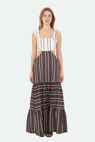 Brown Bahia Long Dress