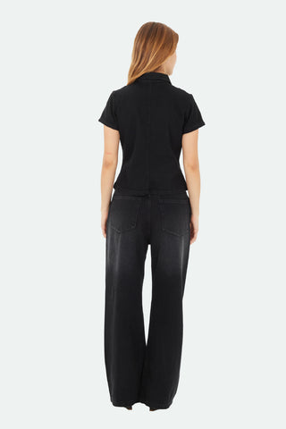 Black Lara Shirt