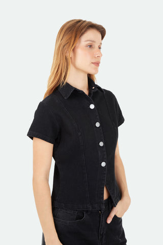 Black Lara Shirt
