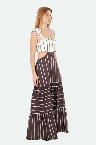 Brown Bahia Long Dress