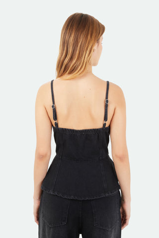 Black Elsa Top