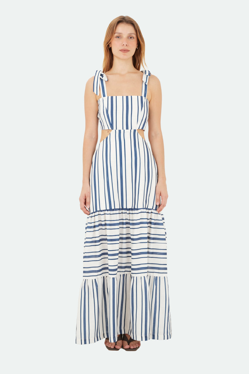 Blue Bahia Long Dress