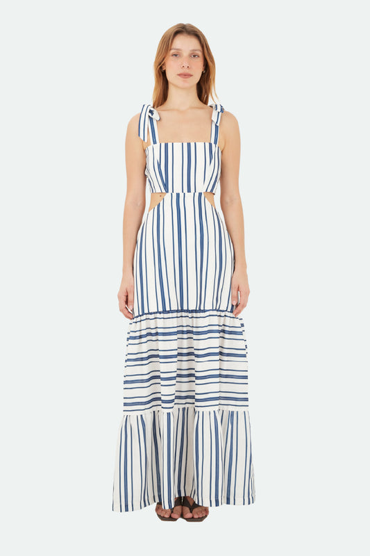 Blue Bahia Long Dress